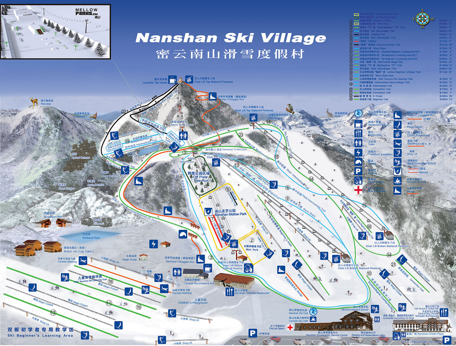 北京南山滑雪場